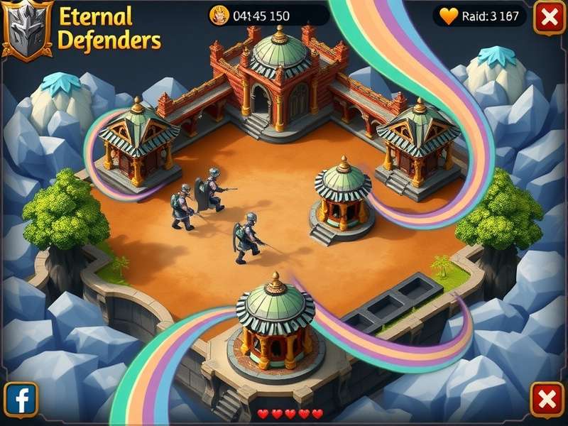 Eternal Defenders base building interface